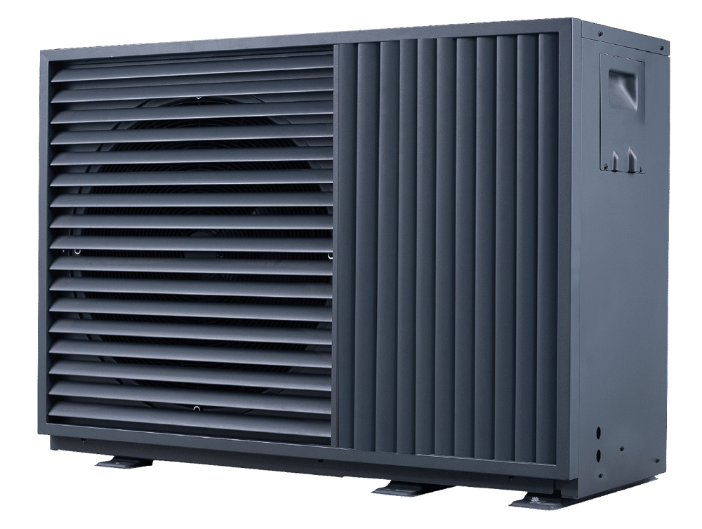 Чорний тепловий насос повітря-вода від a-TroniX.