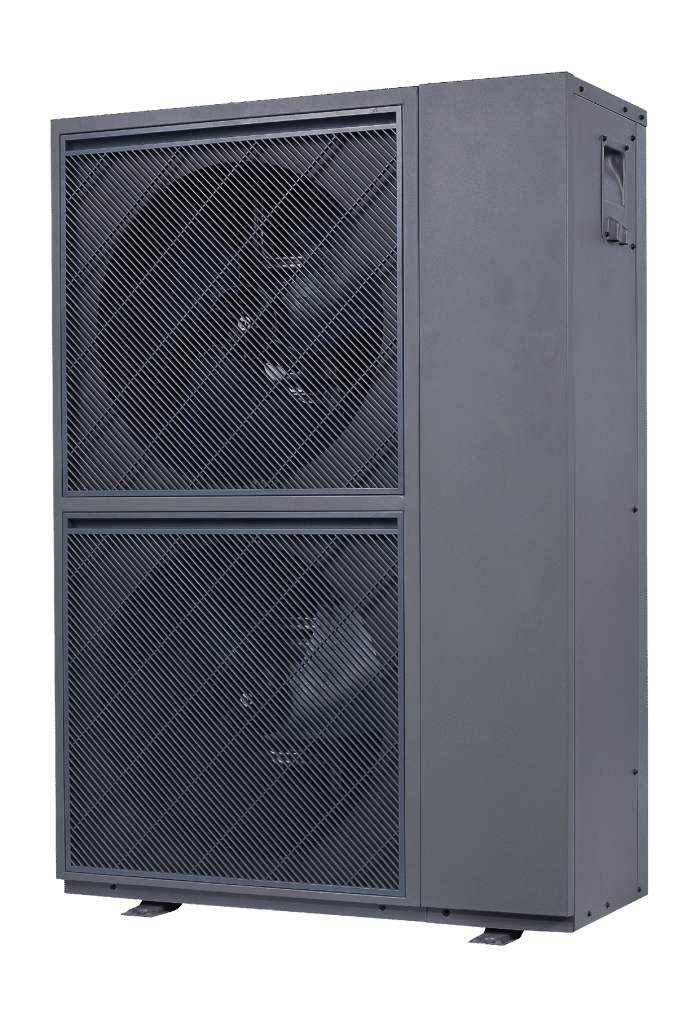 Чорний тепловий насос повітря-вода від a-TroniX.