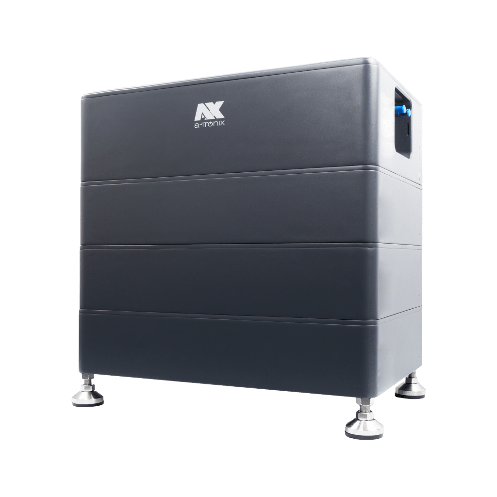 Чорна BMS з 3 батареями від a-TroniX.